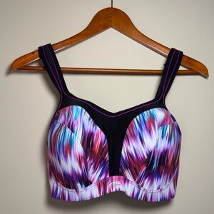 Panache Sport Underwire Sports Bra 5021A Multicolor UK 32G High Impact